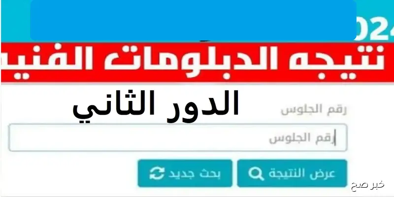 “جهز رقم جلوسك”.. رابط نتيجة الدبلومات الفنية 2025 الدور الثاني عبر بوابة التعليم الفني