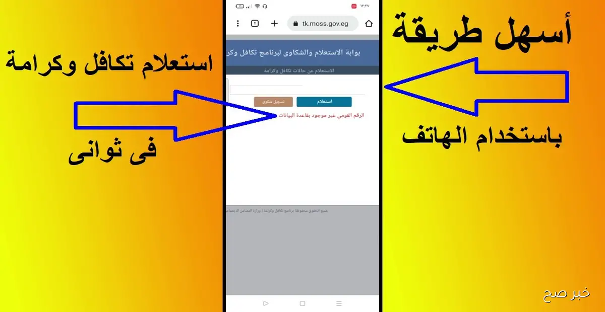 رابط سريع.. استعلام تكافل وكرامة بالرقم القومي 2025 عبر موقع وزارة التضامن وشروط القبول