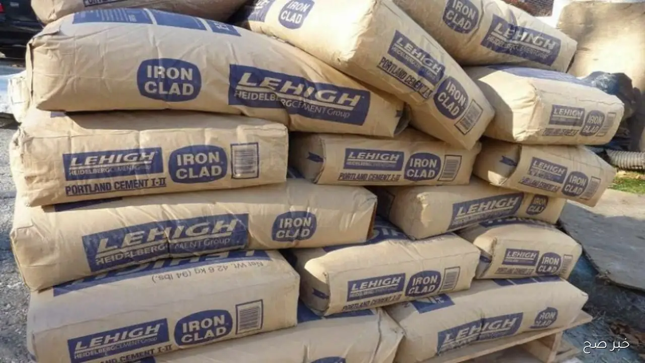 لحظي .. سعر طن الاسمنت اليوم السبت 15 نوفمبر 2025 في سوق مواد البناء