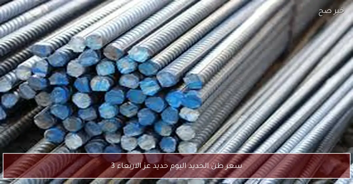 ارتفاع غير مسبوق.. سعر طن الحديد اليوم حديد عز الاربعاء 3-12-2025 بكافة المصانع والشركات