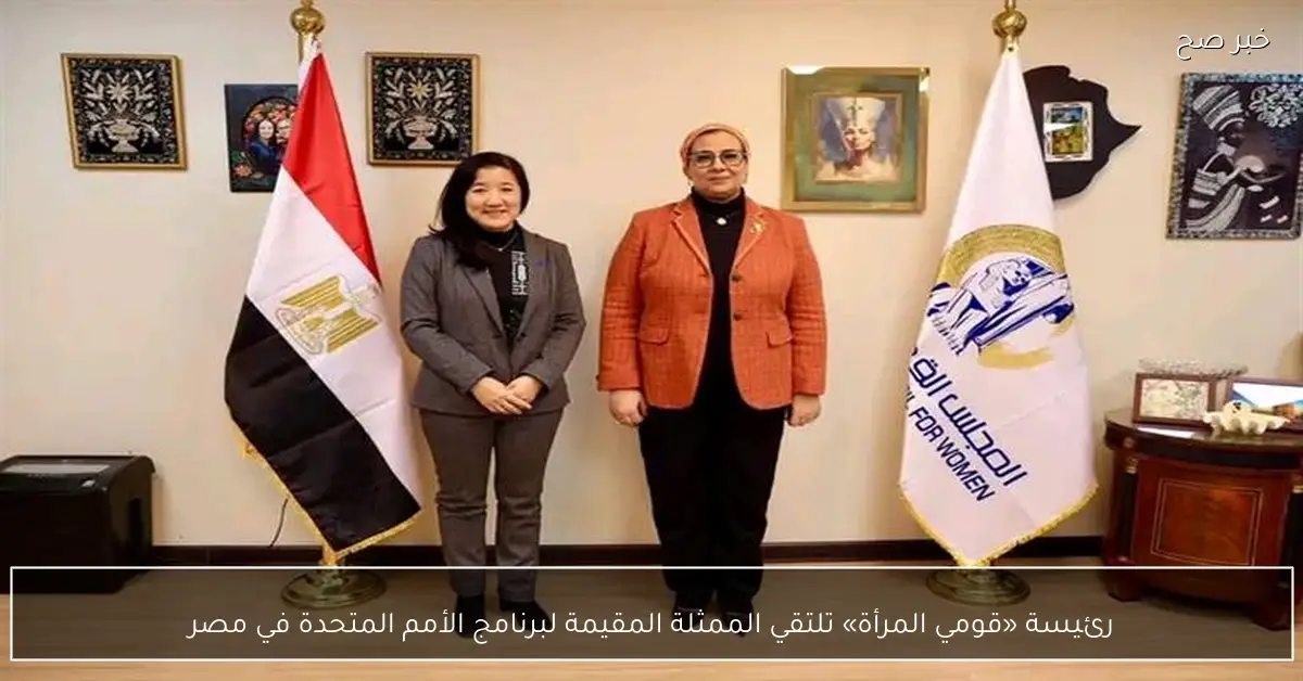 رئيسة «قومي المرأة» تلتقي الممثلة المقيمة لبرنامج الأمم المتحدة في مصر