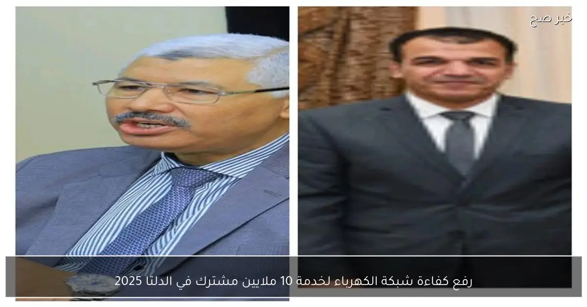 رفع كفاءة شبكة الكهرباء لخدمة 10 ملايين مشترك في الدلتا 2025