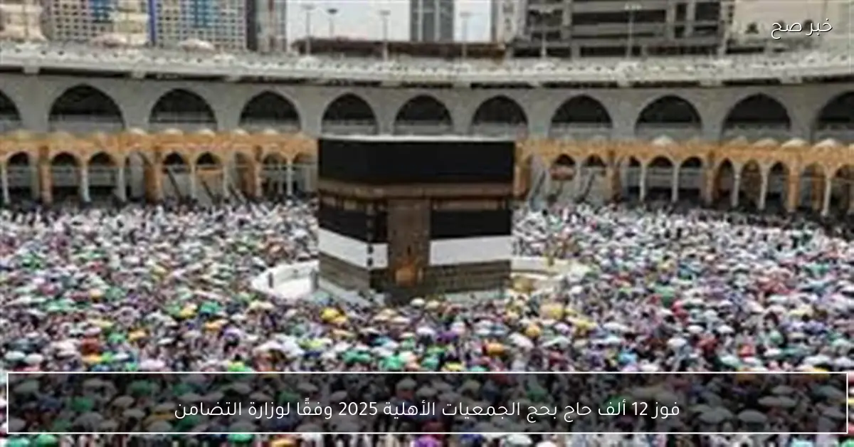 فوز 12 ألف حاج بحج الجمعيات الأهلية 2025 وفقًا لوزارة التضامن