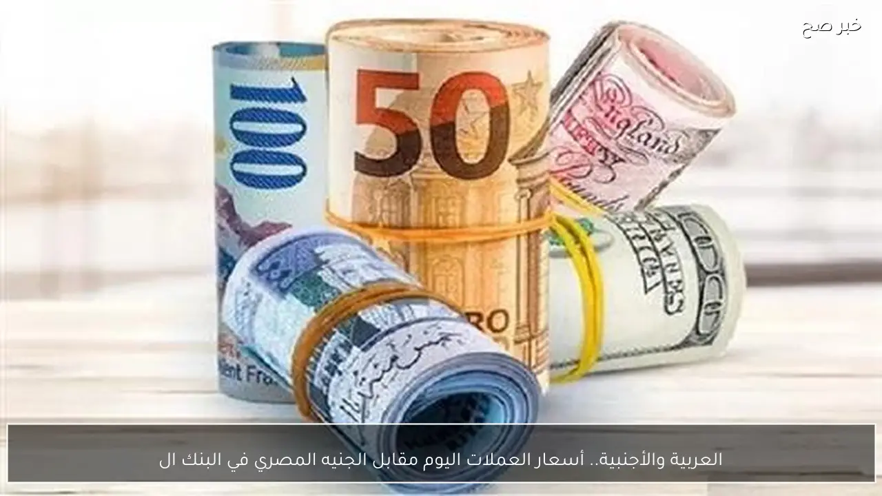 العربية والأجنبية.. أسعار العملات اليوم مقابل الجنيه المصري في البنك المركزي والسوق السوداء