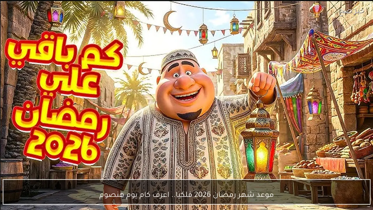 موعد شهر رمضان 2026 فلكيا.. اعرف كام يوم هنصوم
