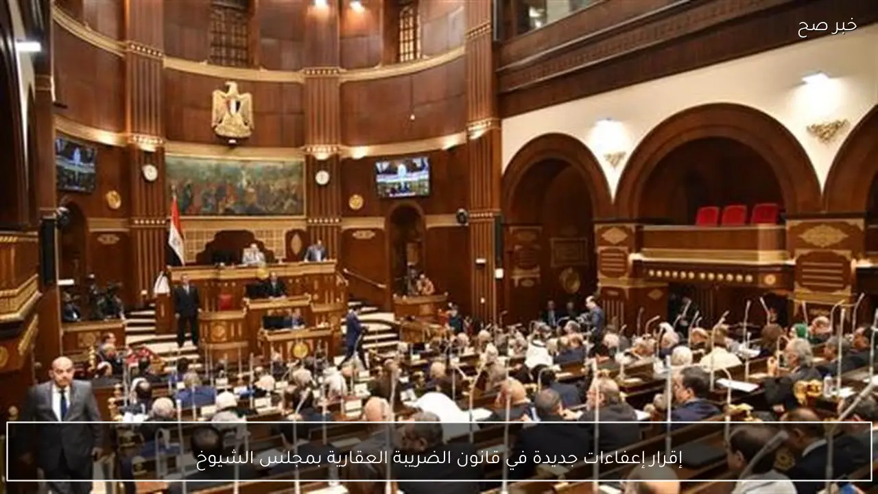 إقرار إعفاءات جديدة في قانون الضريبة العقارية بمجلس الشيوخ