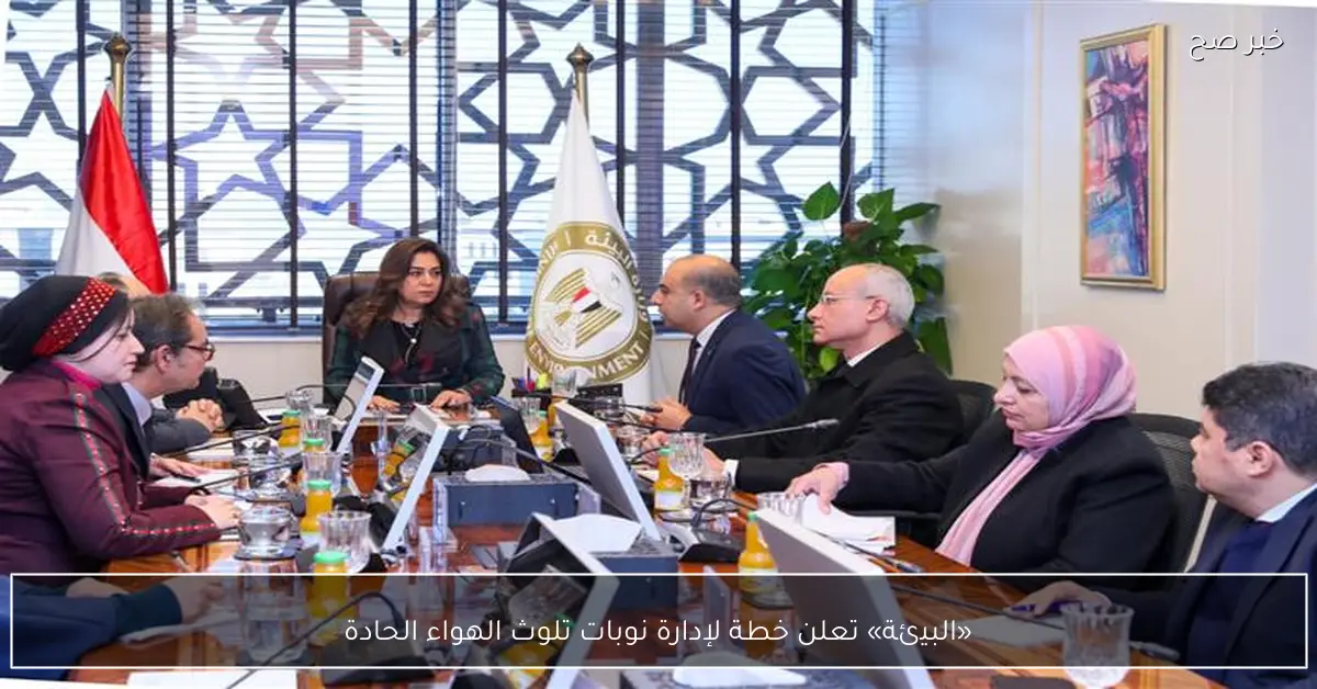 «البيئة» تعلن خطة لإدارة نوبات تلوث الهواء الحادة