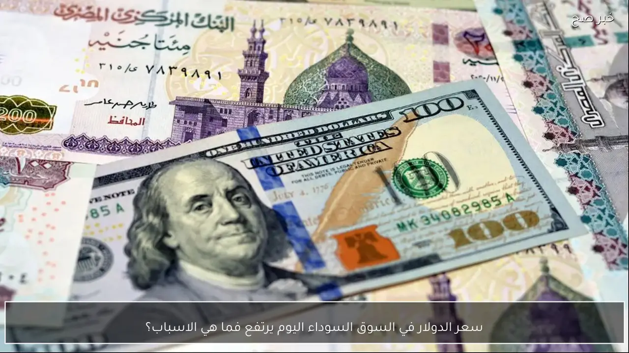 سعر الدولار في السوق السوداء اليوم يرتفع فما هي الاسباب؟