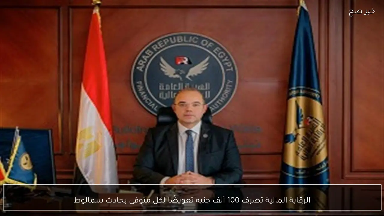 الرقابة المالية تصرف 100 ألف جنيه تعويضًا لكل متوفى بحادث سمالوط