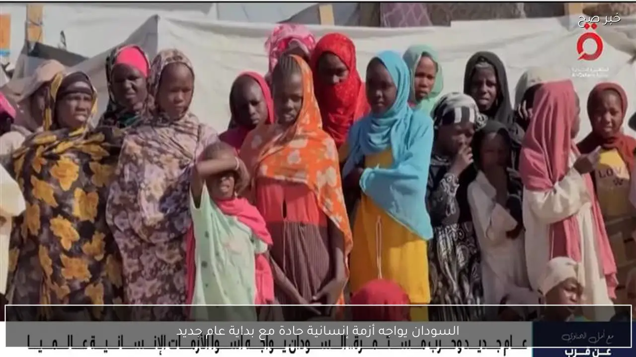 السودان يواجه أزمة إنسانية حادة مع بداية عام جديد