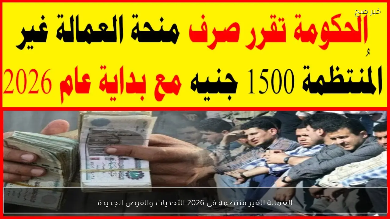 العمالة الغير منتظمة في 2026 التحديات والفرص الجديدة