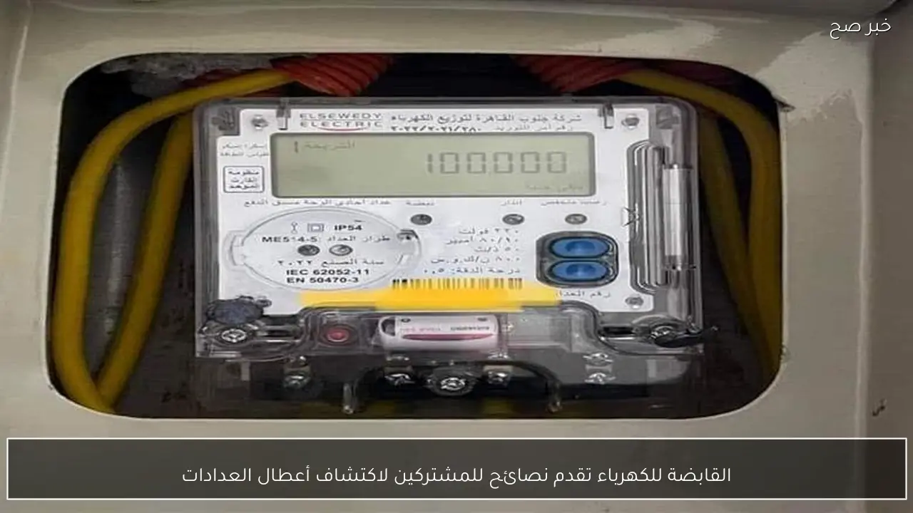 القابضة للكهرباء تقدم نصائح للمشتركين لاكتشاف أعطال العدادات