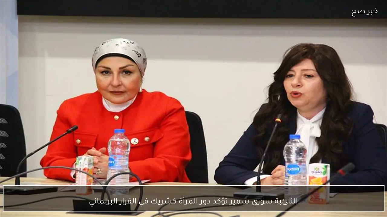 النائبة سوزي سمير تؤكد دور المرأة كشريك في القرار البرلماني