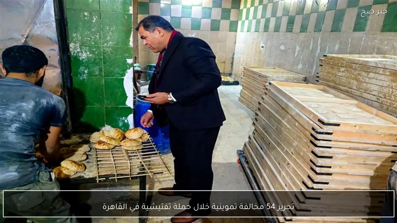 تحرير 54 مخالفة تموينية خلال حملة تفتيشية في القاهرة