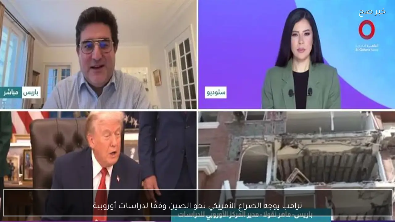 ترامب يوجه الصراع الأمريكي نحو الصين وفقًا لدراسات أوروبية