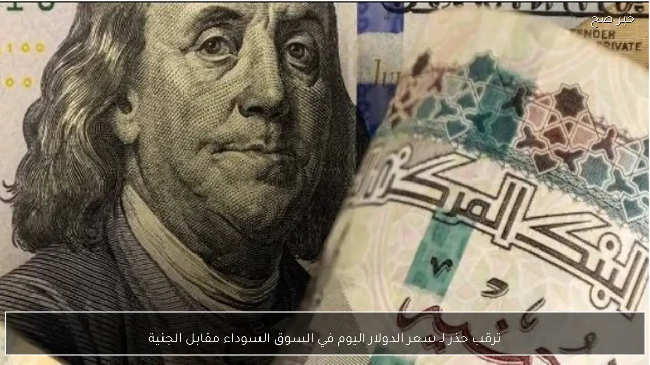 ترقب حذر لـ سعر الدولار اليوم في السوق السوداء مقابل الجنية