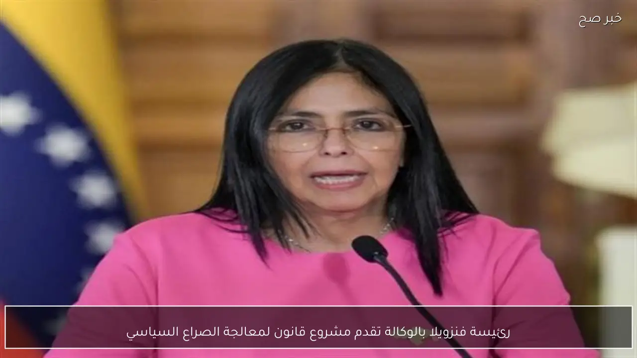 رئيسة فنزويلا بالوكالة تقدم مشروع قانون لمعالجة الصراع السياسي