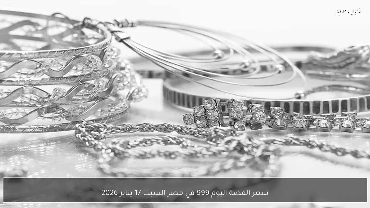 سعر الفضة اليوم 999 في مصر السبت 17 يناير 2026 بعد تراجع الأوقية عالميًا