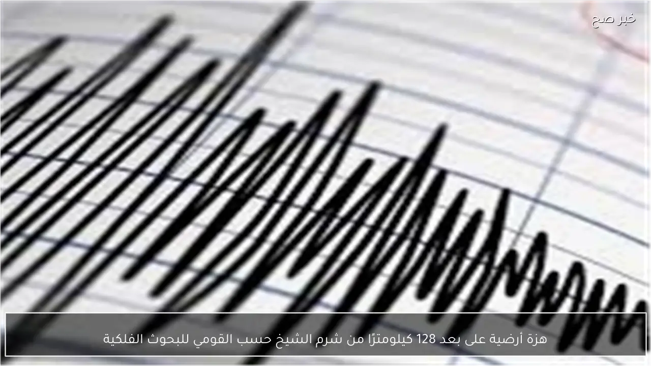 هزة أرضية على بعد 128 كيلومترًا من شرم الشيخ حسب القومي للبحوث الفلكية