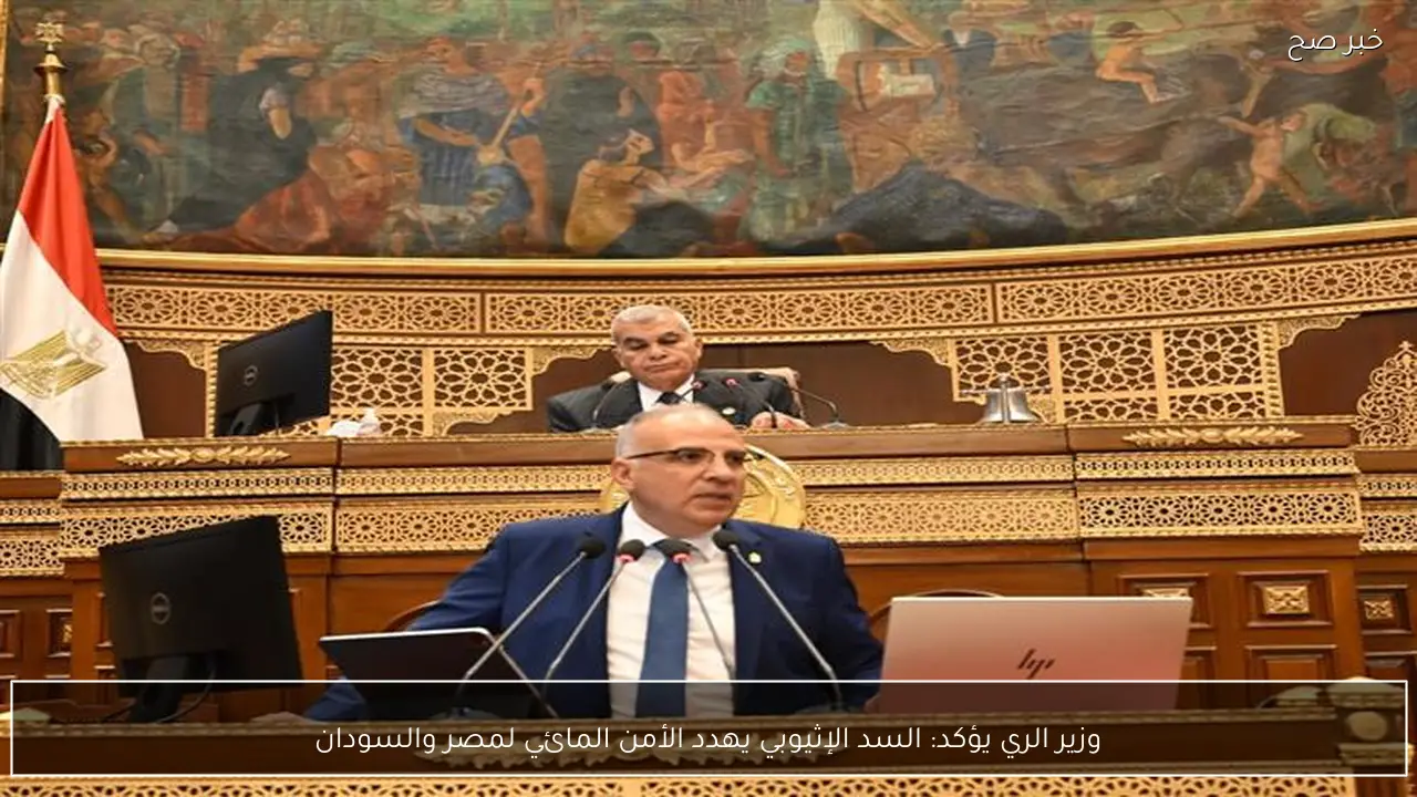 وزير الري يؤكد: السد الإثيوبي يهدد الأمن المائي لمصر والسودان