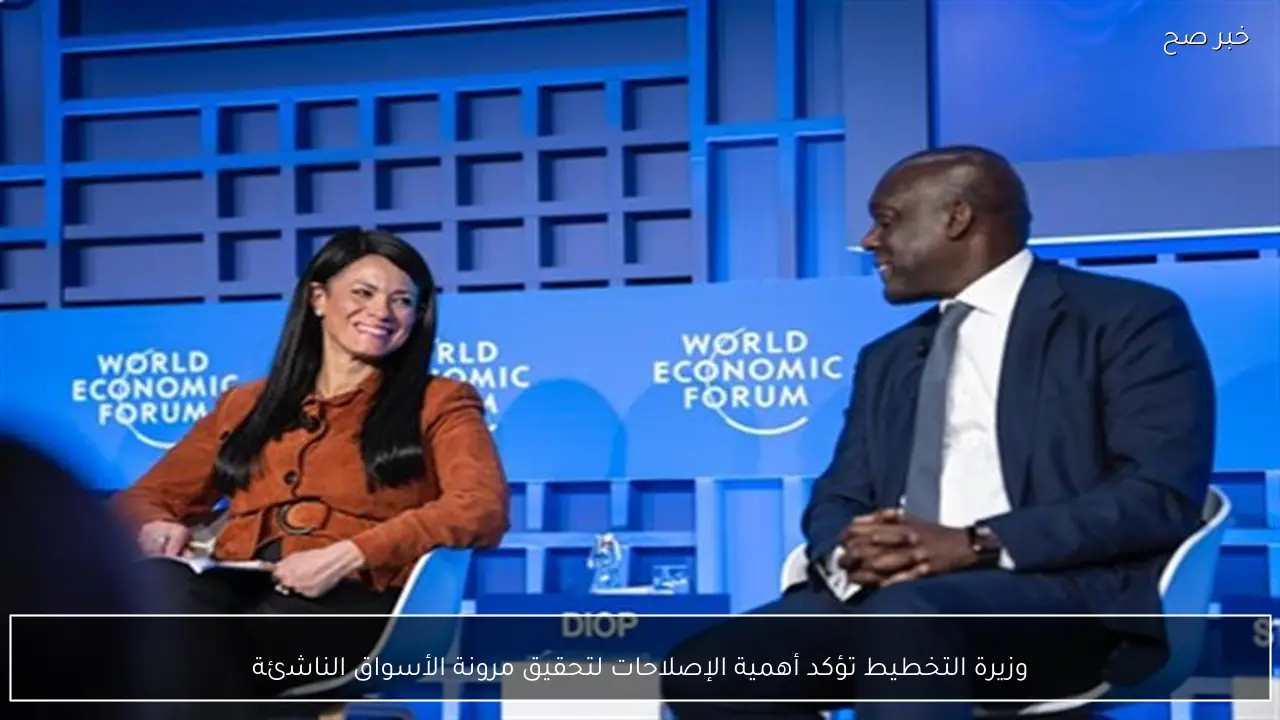 وزيرة التخطيط تؤكد أهمية الإصلاحات لتحقيق مرونة الأسواق الناشئة