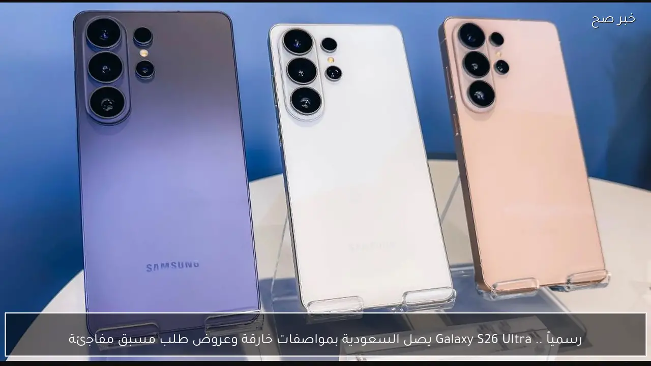 رسمياً .. Galaxy S26 Ultra يصل السعودية بمواصفات خارقة وعروض طلب مسبق مفاجئة