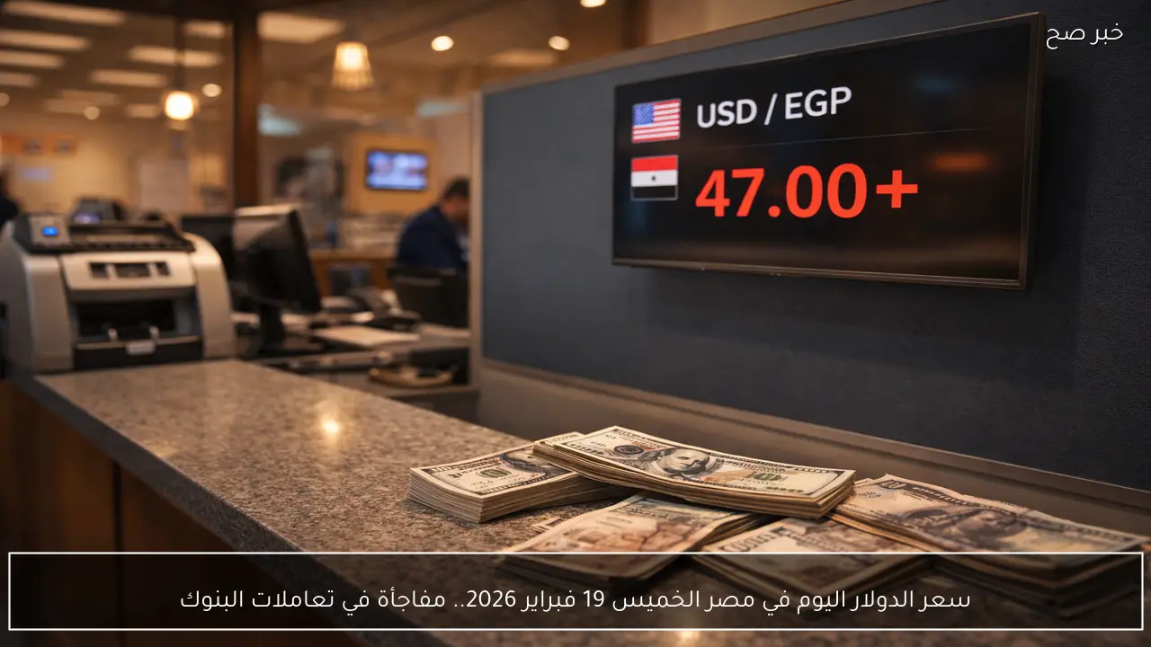 سعر الدولار اليوم في مصر الخميس 19 فبراير 2026.. مفاجأة في تعاملات البنوك
