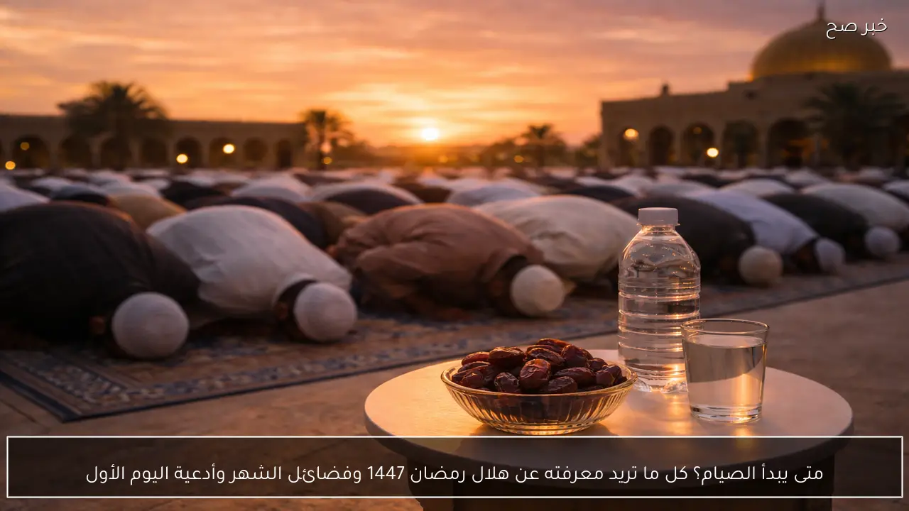 متى يبدأ الصيام؟ كل ما تريد معرفته عن هلال رمضان 1447 وفضائل الشهر وأدعية اليوم الأول
