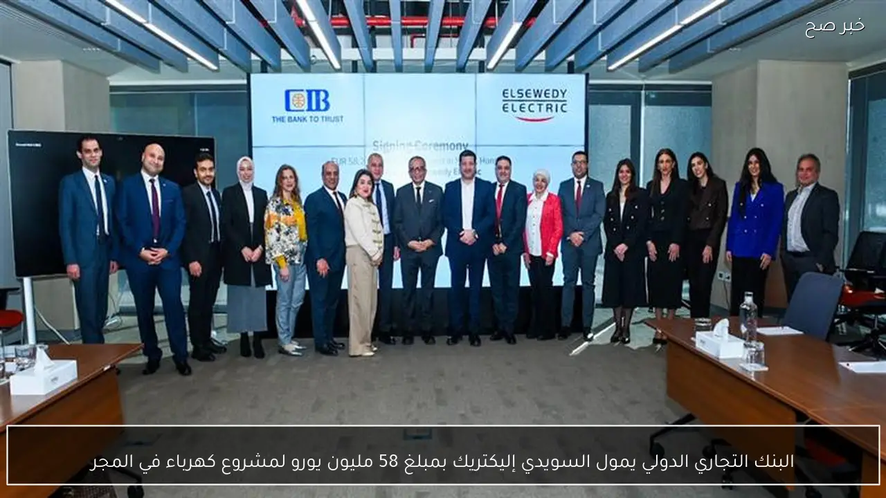 البنك التجاري الدولي يمول السويدي إليكتريك بمبلغ 58 مليون يورو لمشروع كهرباء في المجر