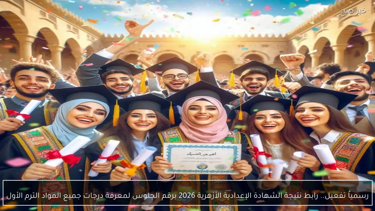 رسمياً تفعيل.. رابط نتيجة الشهادة الإعدادية الأزهرية 2026 برقم الجلوس لمعرفة درجات الترم الأول
