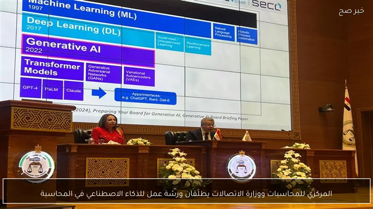 المركزي للمحاسبات ووزارة الاتصالات يطلقان ورشة عمل للذكاء الاصطناعي في المحاسبة