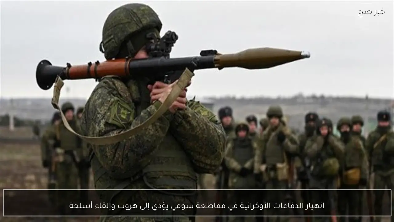 انهيار الدفاعات الأوكرانية في مقاطعة سومي يؤدي إلى هروب وإلقاء أسلحة