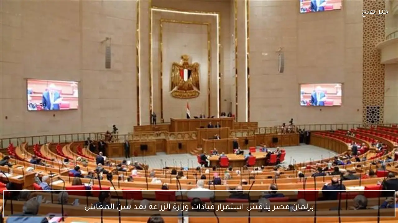 برلمان مصر يناقش استمرار قيادات وزارة الزراعة بعد سن المعاش