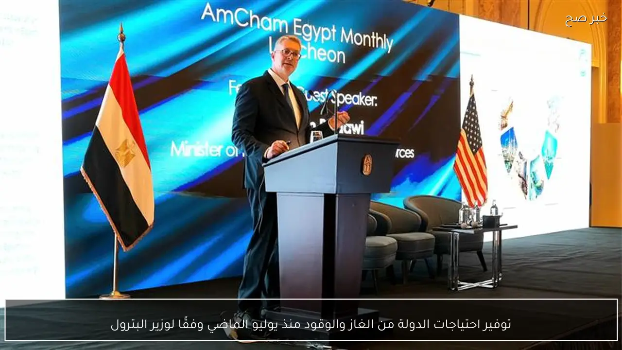 توفير احتياجات الدولة من الغاز والوقود منذ يوليو الماضي وفقًا لوزير البترول