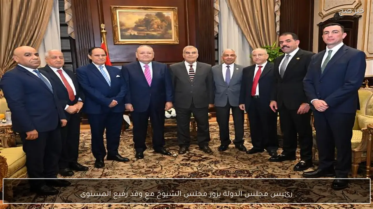 رئيس مجلس الدولة يزور مجلس الشيوخ مع وفد رفيع المستوى