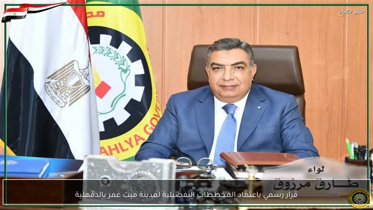 قرار رسمي باعتماد المخططات التفصيلية لمدينة ميت غمر بالدقهلية