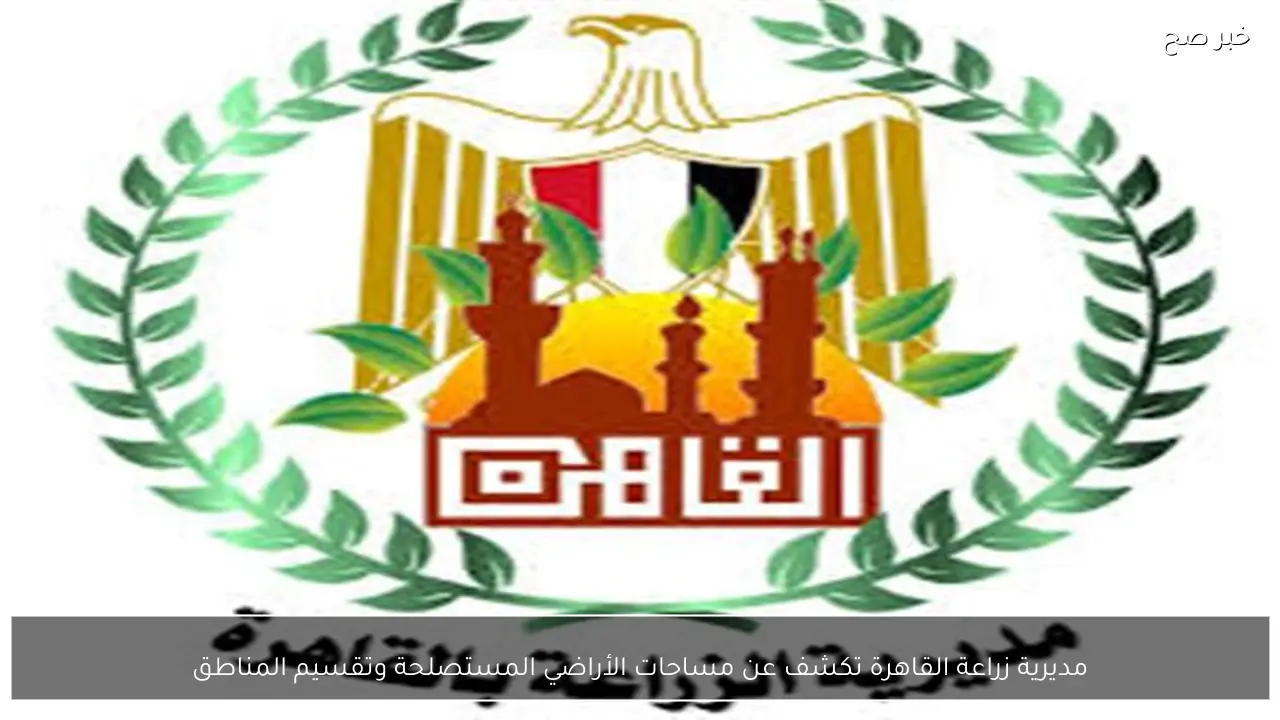 مديرية زراعة القاهرة تكشف عن مساحات الأراضي المستصلحة وتقسيم المناطق