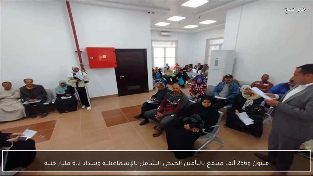 مليون و256 ألف منتفع بالتأمين الصحي الشامل بالإسماعيلية وسداد 6.2 مليار جنيه