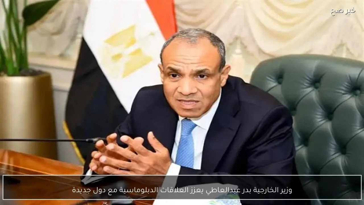 وزير الخارجية بدر عبدالعاطي يعزز العلاقات الدبلوماسية مع دول جديدة