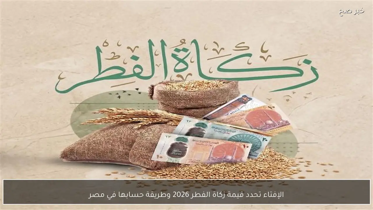 الإفتاء تحدد قيمة زكاة الفطر 2026 وطريقة حسابها في مصر