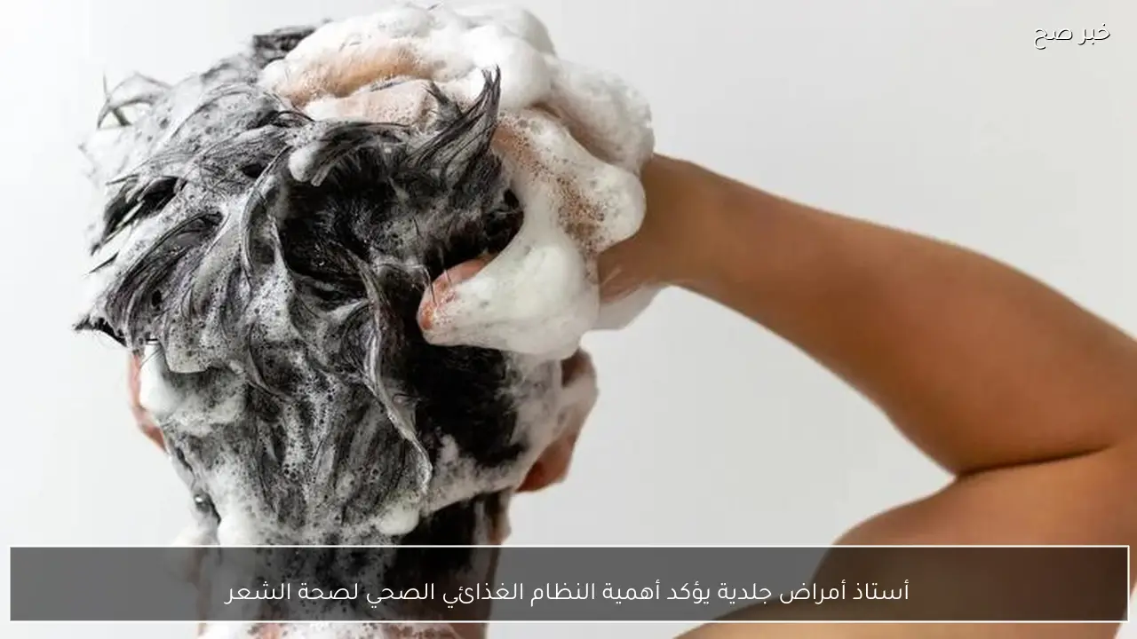 أستاذ أمراض جلدية يؤكد أهمية النظام الغذائي الصحي لصحة الشعر