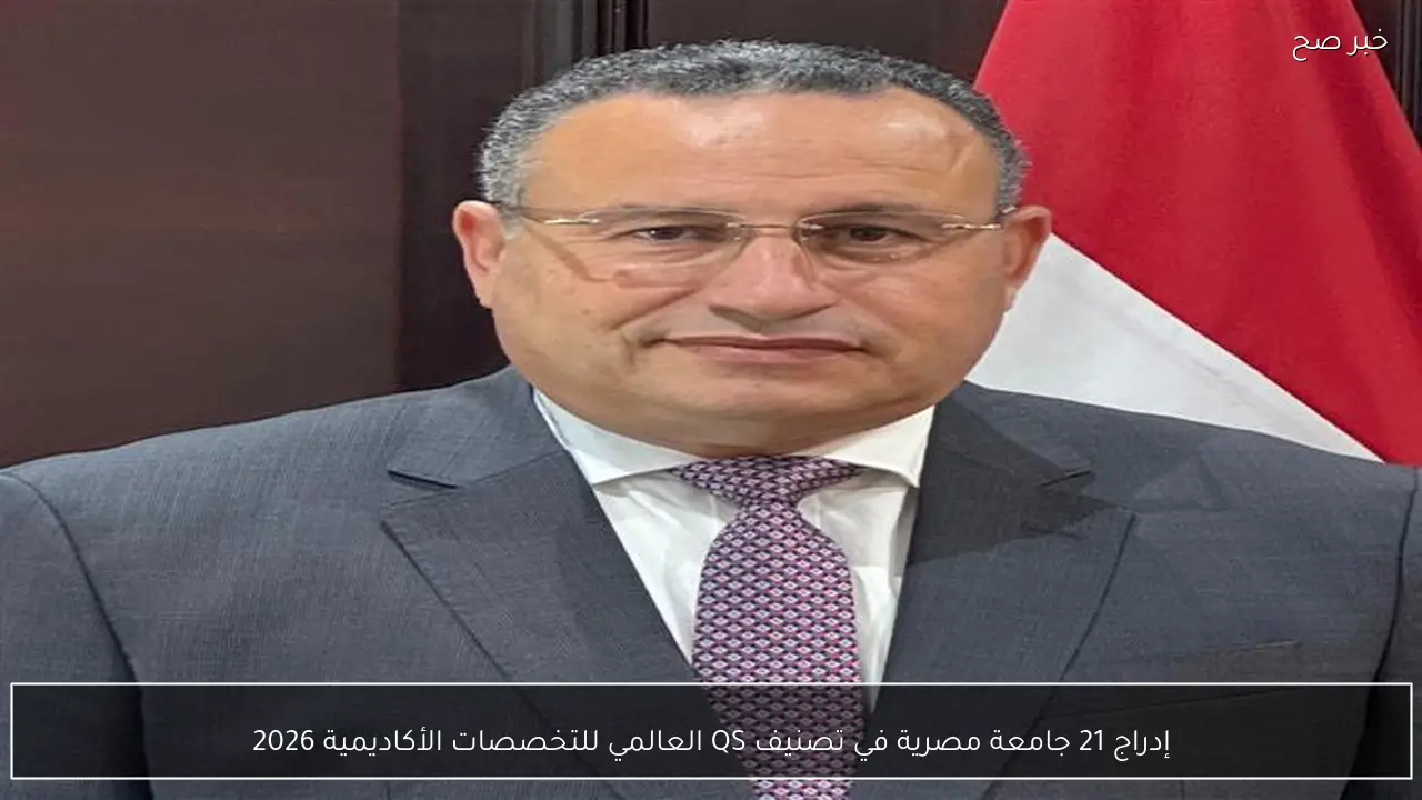 إدراج 21 جامعة مصرية في تصنيف QS العالمي للتخصصات الأكاديمية 2026