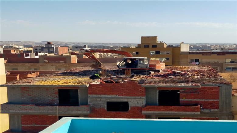 إزالة مخالفات بناء