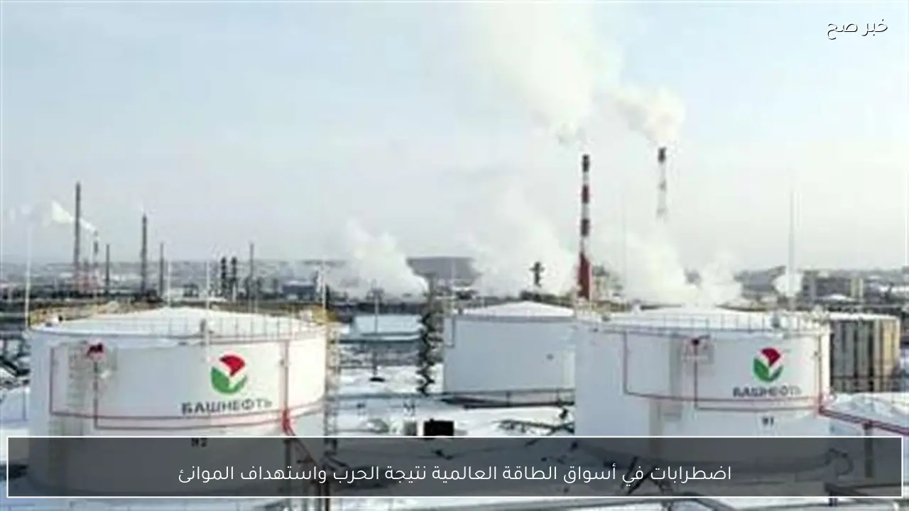 اضطرابات في أسواق الطاقة العالمية نتيجة الحرب واستهداف الموانئ