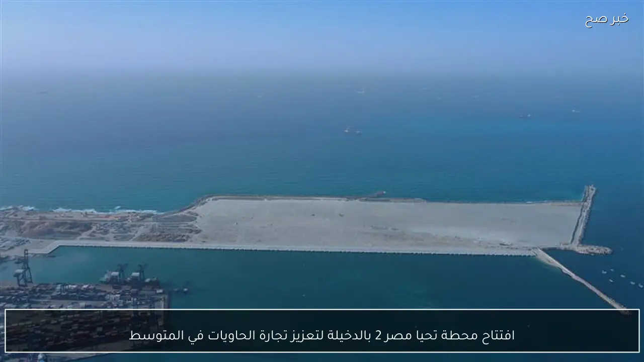 افتتاح محطة تحيا مصر 2 بالدخيلة لتعزيز تجارة الحاويات في المتوسط