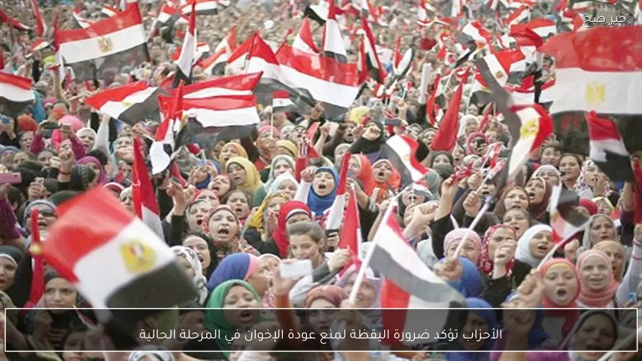 الأحزاب تؤكد ضرورة اليقظة لمنع عودة الإخوان في المرحلة الحالية