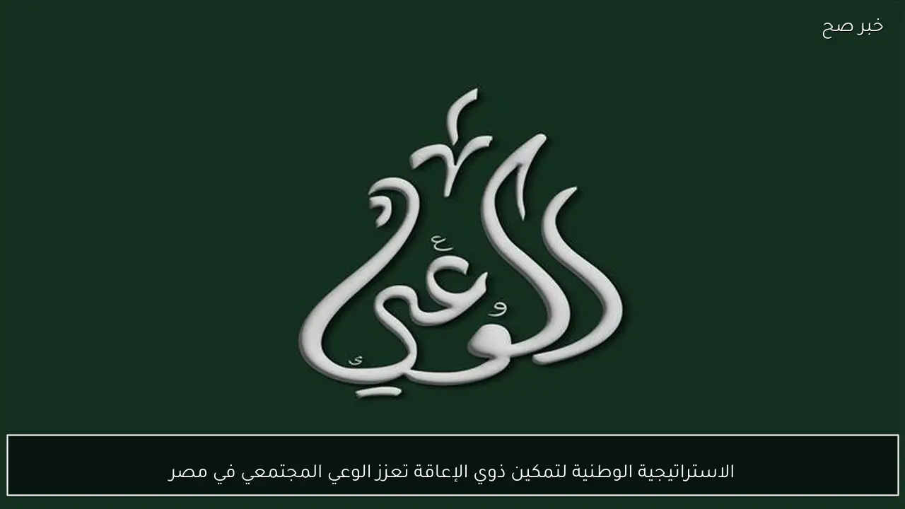 الاستراتيجية الوطنية لتمكين ذوي الإعاقة تعزز الوعي المجتمعي في مصر