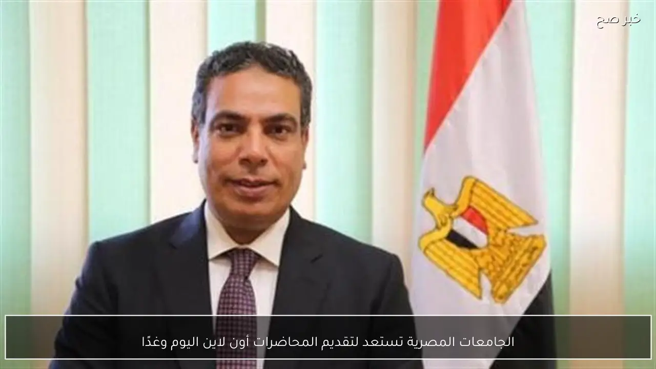 الجامعات المصرية تستعد لتقديم المحاضرات أون لاين اليوم وغدًا