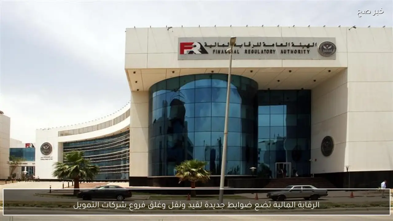 الرقابة المالية تضع ضوابط جديدة لقيد ونقل وغلق فروع شركات التمويل