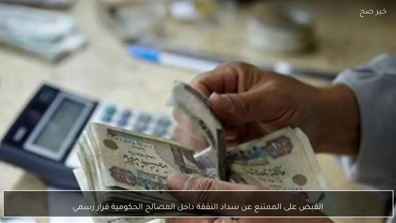 القبض على الممتنع عن سداد النفقة داخل المصالح الحكومية قرار رسمي